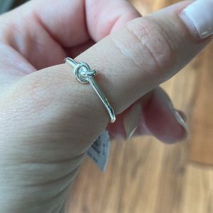 Kendra Scott Silver Presleigh Ring Size 9